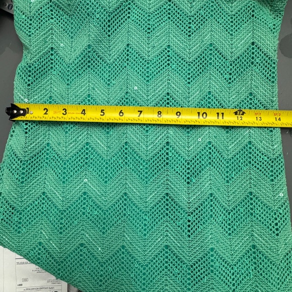 Women’s Maggie Breen Brand Green Sleeveless Dress *SEE NOTES* - Picture 12 of 13